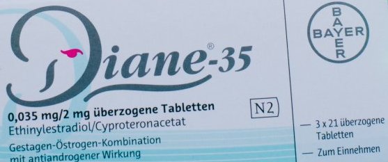 Akne-Medikament & Antibabypille Diane 35